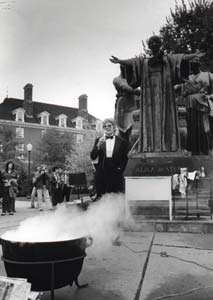 Witches Brew in Front of the U of I Alma Mater